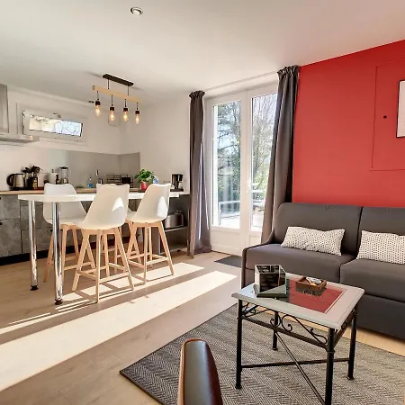 L'hermitiere, Cadre Verdoyant-fonctionnel-grand Confort-parking Wifi Gratuit Appartement Machecoul-Saint-Meme