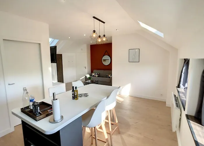 L'hermitiere, Cadre Verdoyant-fonctionnel-grand Confort-parking Wifi Gratuit Apartman