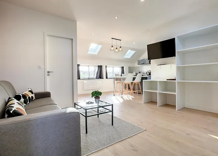 L'hermitiere, Cadre Verdoyant-fonctionnel-grand Confort-parking Wifi Gratuit Apartman