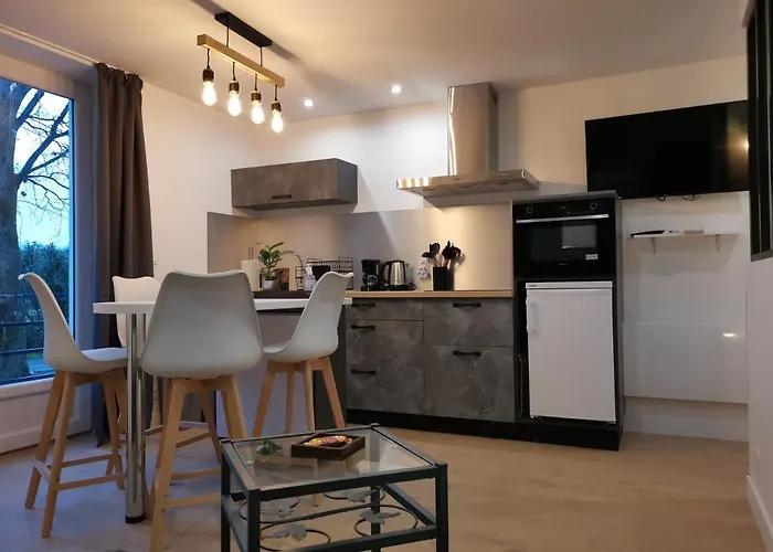 L'hermitiere, Cadre Verdoyant-fonctionnel-grand Confort-parking Wifi Gratuit Apartman Machecoul-Saint-Meme